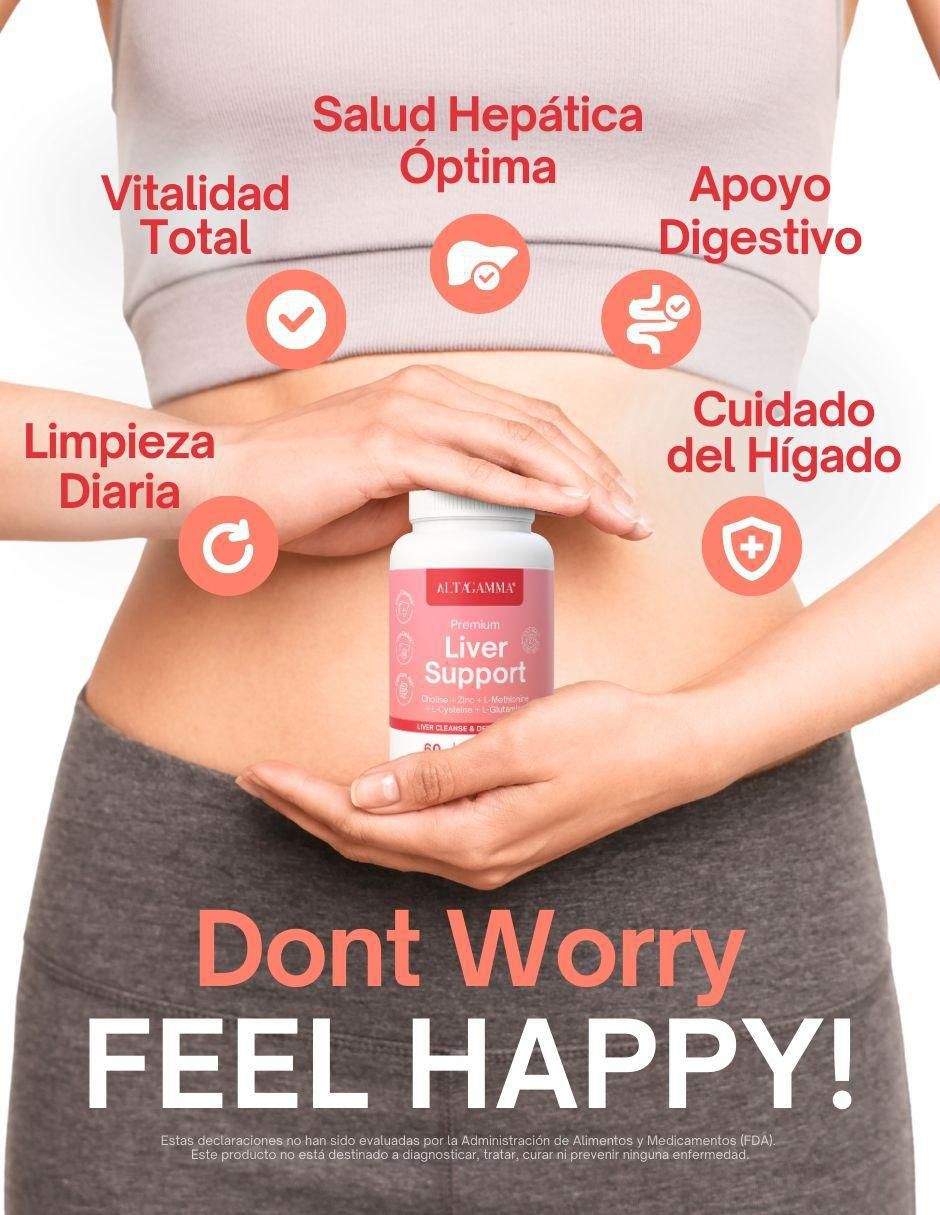 Premium Liver Support con zinc sabor pescado de 60 cápsulas 3