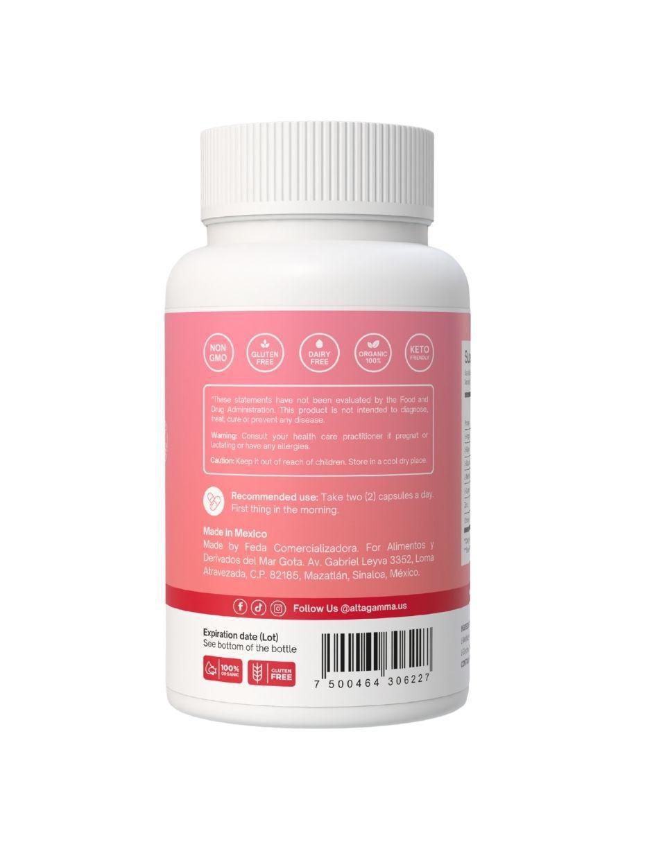 Premium Liver Support con zinc sabor pescado de 60 cápsulas 10