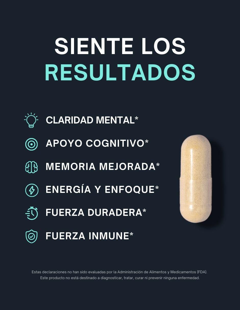 Premium Brain Booster con vitamina B6 sabor pescado de 60 cápsulas 4