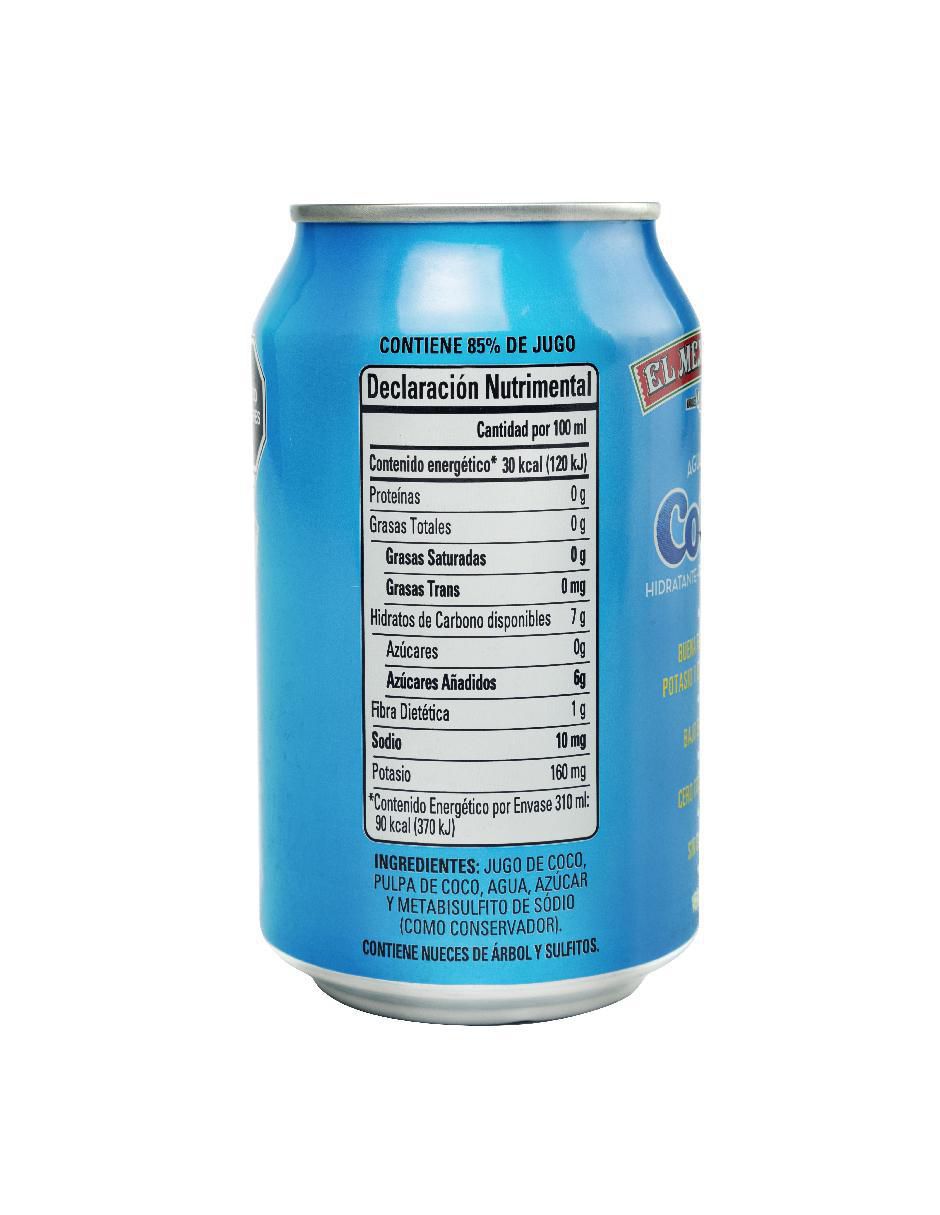 Bebida saborizada sabor coco 4