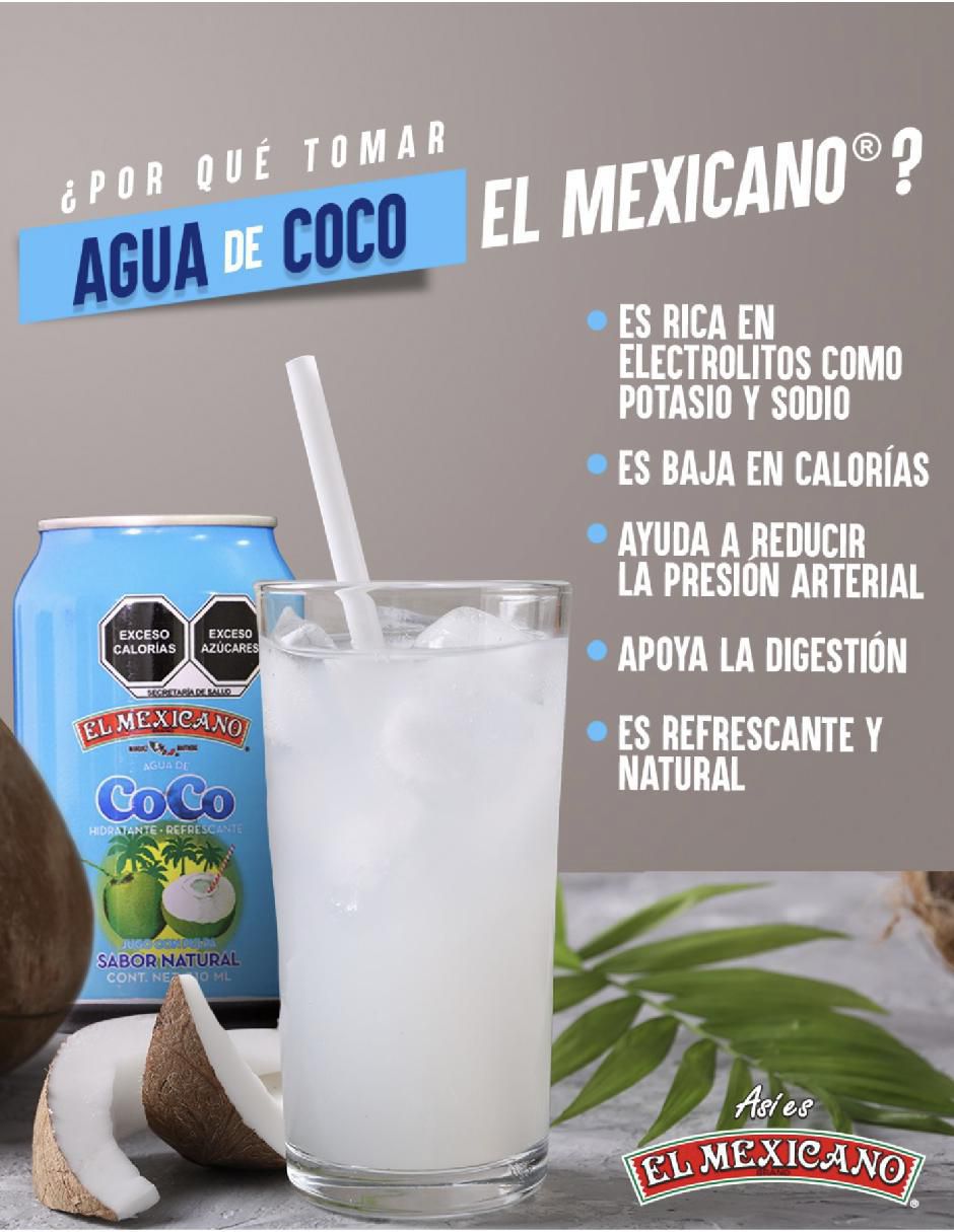 Bebida saborizada sabor coco 6