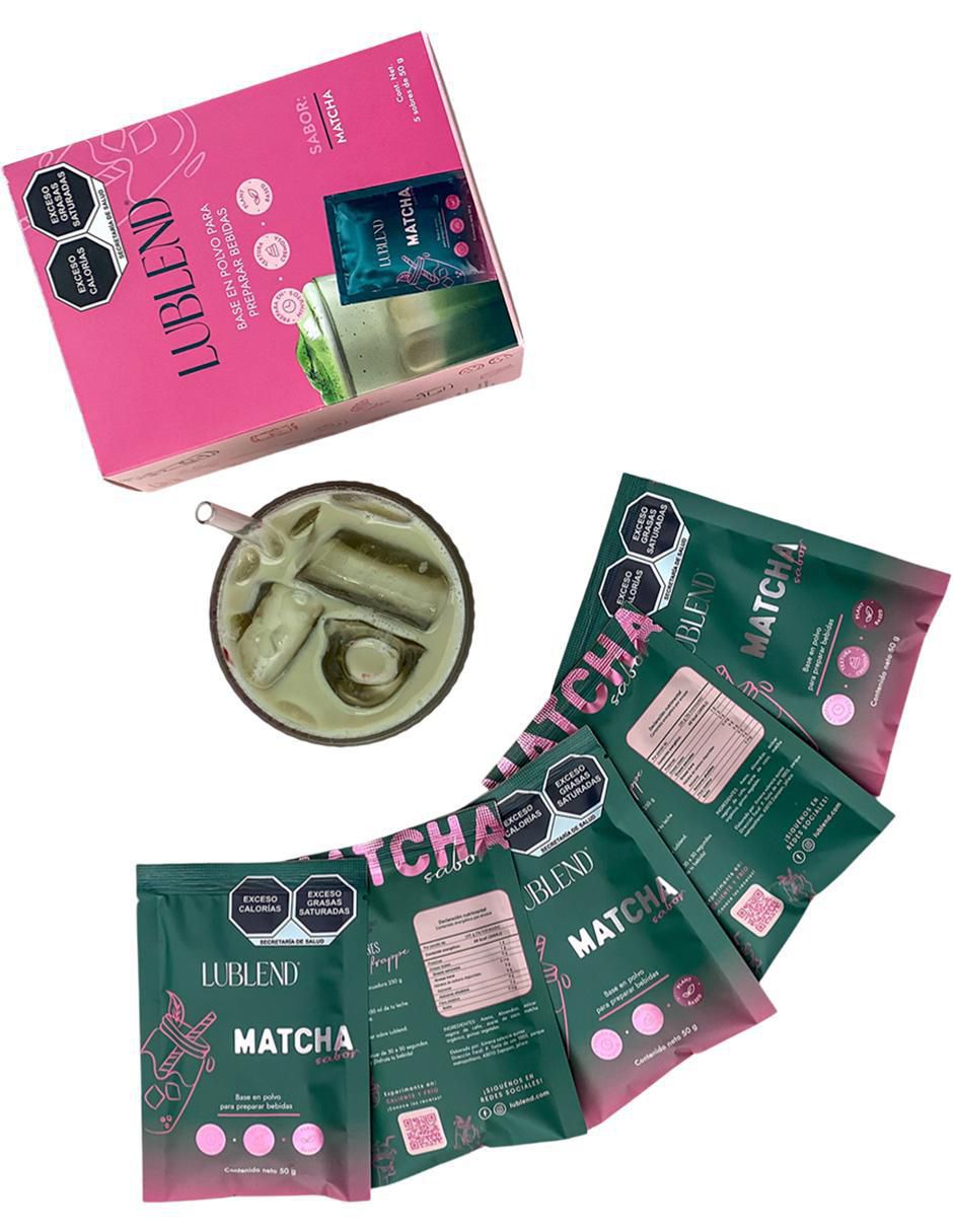 Bebida en polvo Té Verde de matcha 10 sobres de 50g cada uno 4