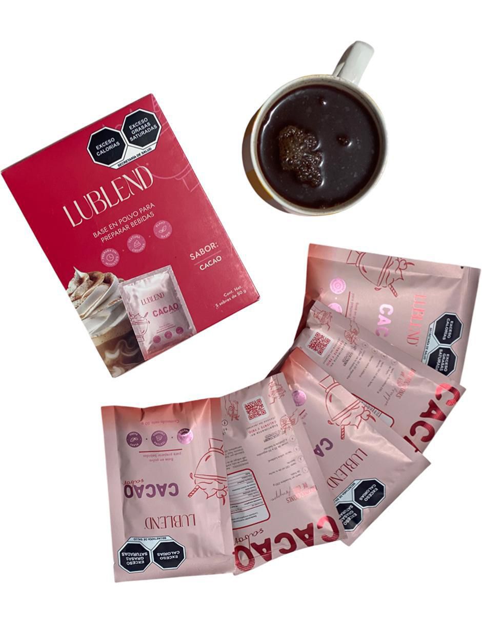Bebida en polvo Latte de cacao 10 sobres de 50g cada uno 4