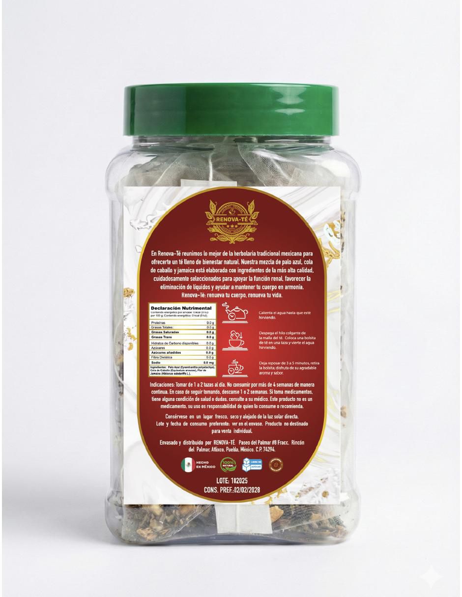 Tisana sabor jamaica en sachet 40 g 2
