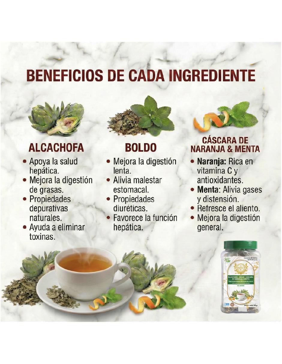 Tisana sabor menta en sachet 40 g 3
