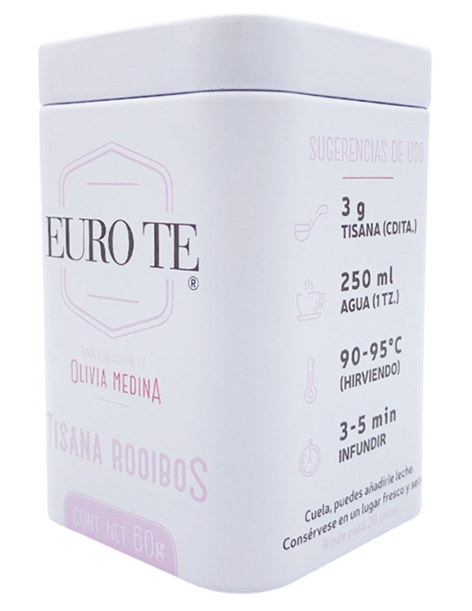 Té rooibos en hoja Tisana Herbal 60 g 3
