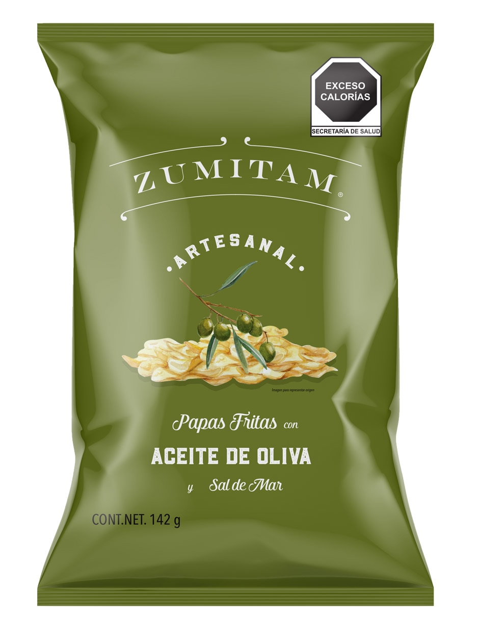 Papas fritas con aceite de oliva 142 g